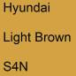 Preview: Hyundai, Light Brown, S4N.